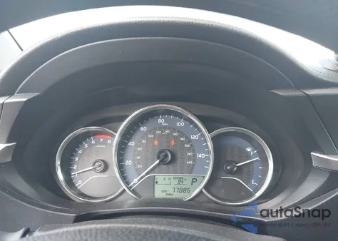 2016 Toyota Corolla Le из США, поврежденный, VIN 2T1BURHE7GC651689